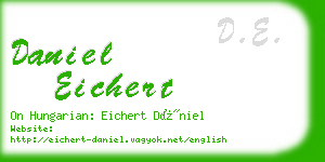 daniel eichert business card